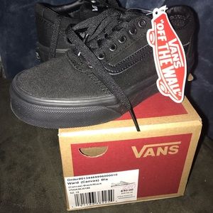 Little Boys size 12 (5/6 years) Vans Brand New